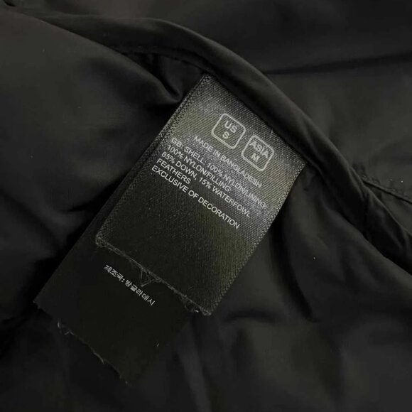 The North Face 1996 Nuptse 700 Down Puffer Jacket Black Small or Medium - Picture 8 of 8